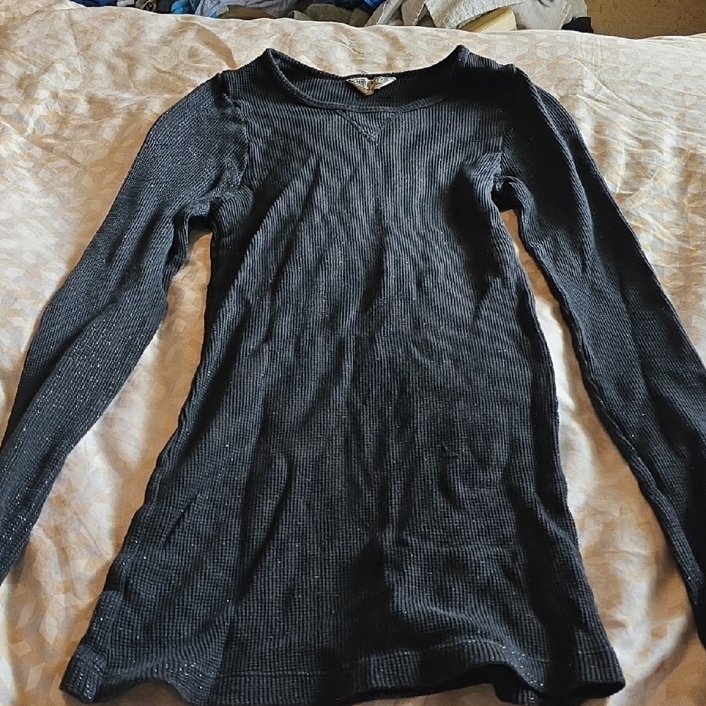Hard Tail Long Sleeve Tee - Black